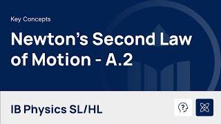 Newton's Second Law of Motion video thumbnail