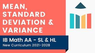 Mean, Standard Deviation & Variance video thumbnail