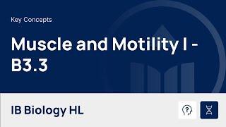 Muscle and Motility I video thumbnail