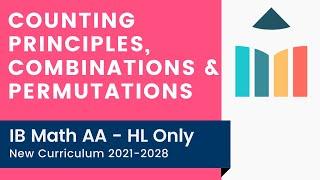 Counting Principles, Combinations & Permutations video thumbnail