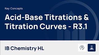 Acid-Base Titrations & Titration Curves video thumbnail