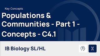 Populations & Communities - Part 1 - Concepts  video thumbnail