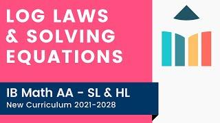 Log Laws & Solving Equations video thumbnail