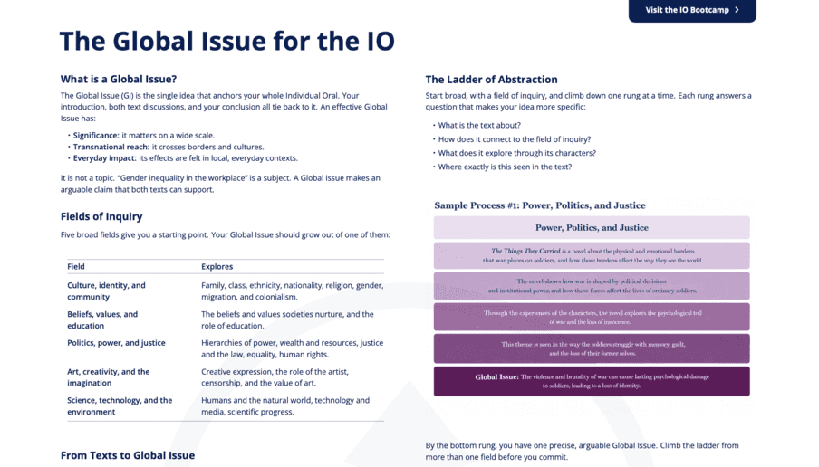 The Global Issue