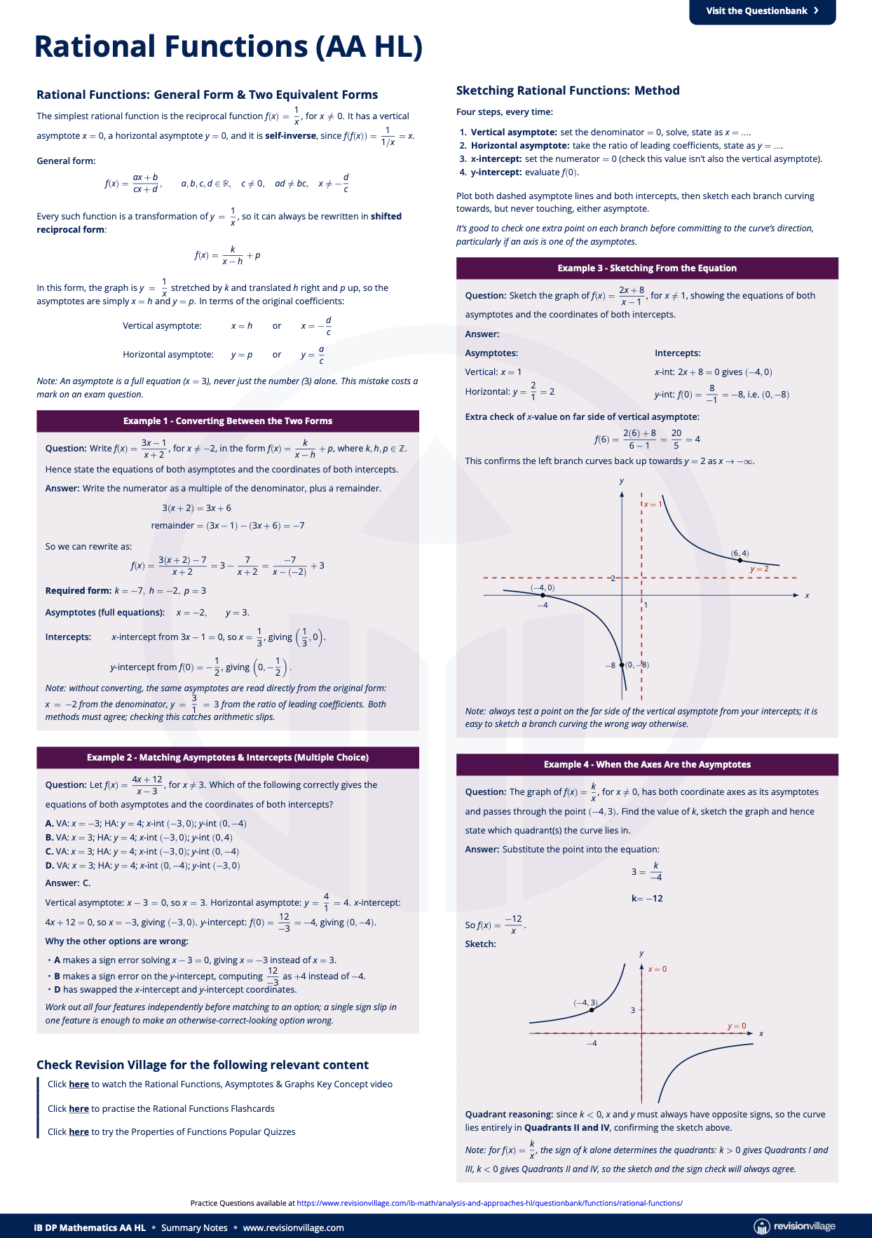 Rational Functions